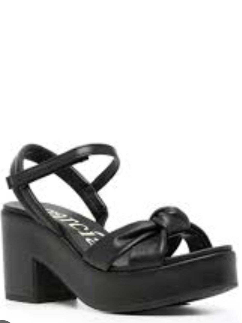 Pedro Garcia 75mm Dala Sandals in Black